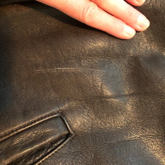 J Crew Quilted Full Grain Leather Jacket Size Small - Picture 11 of 12